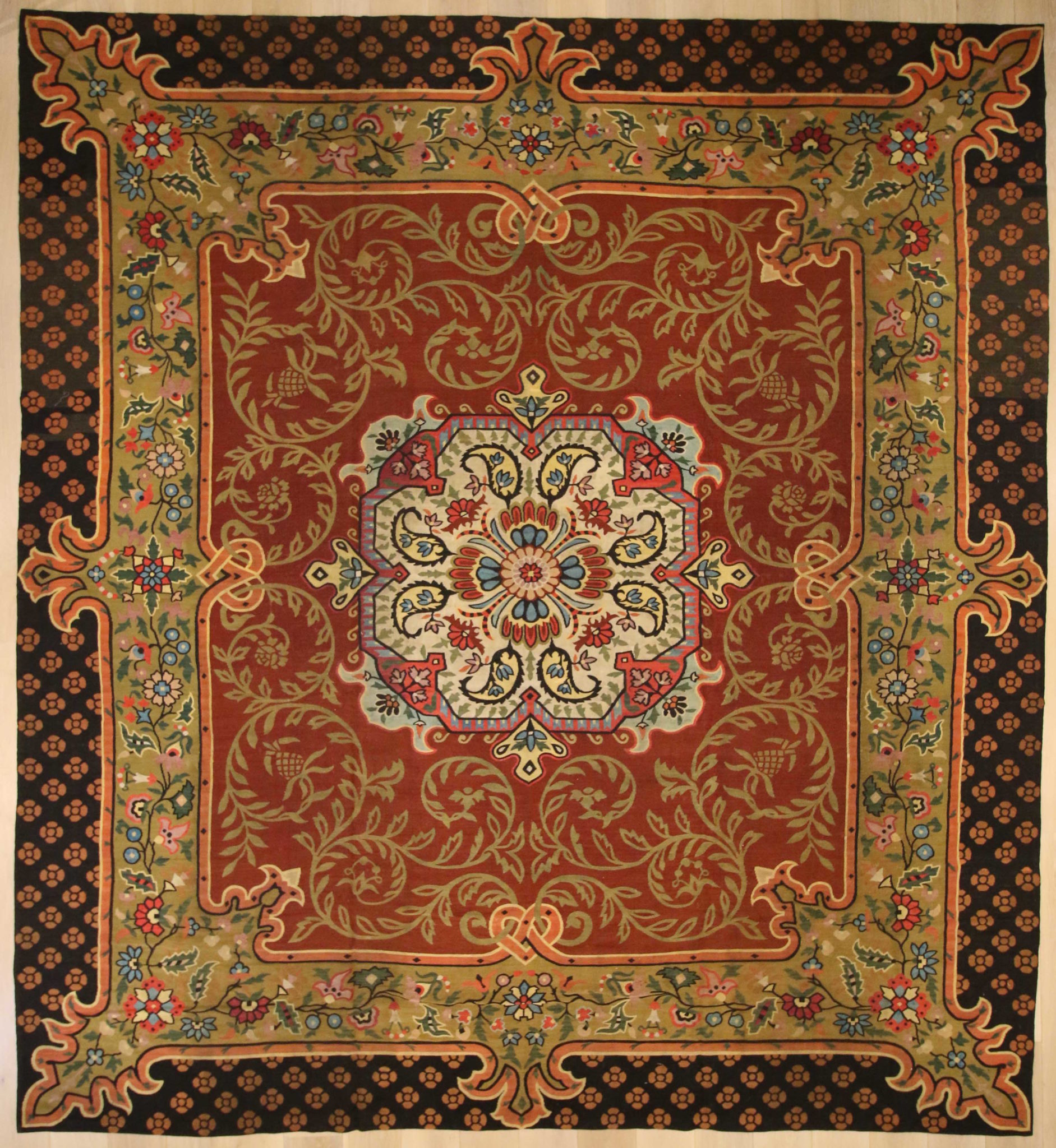 French Aubusson Carpet C. John