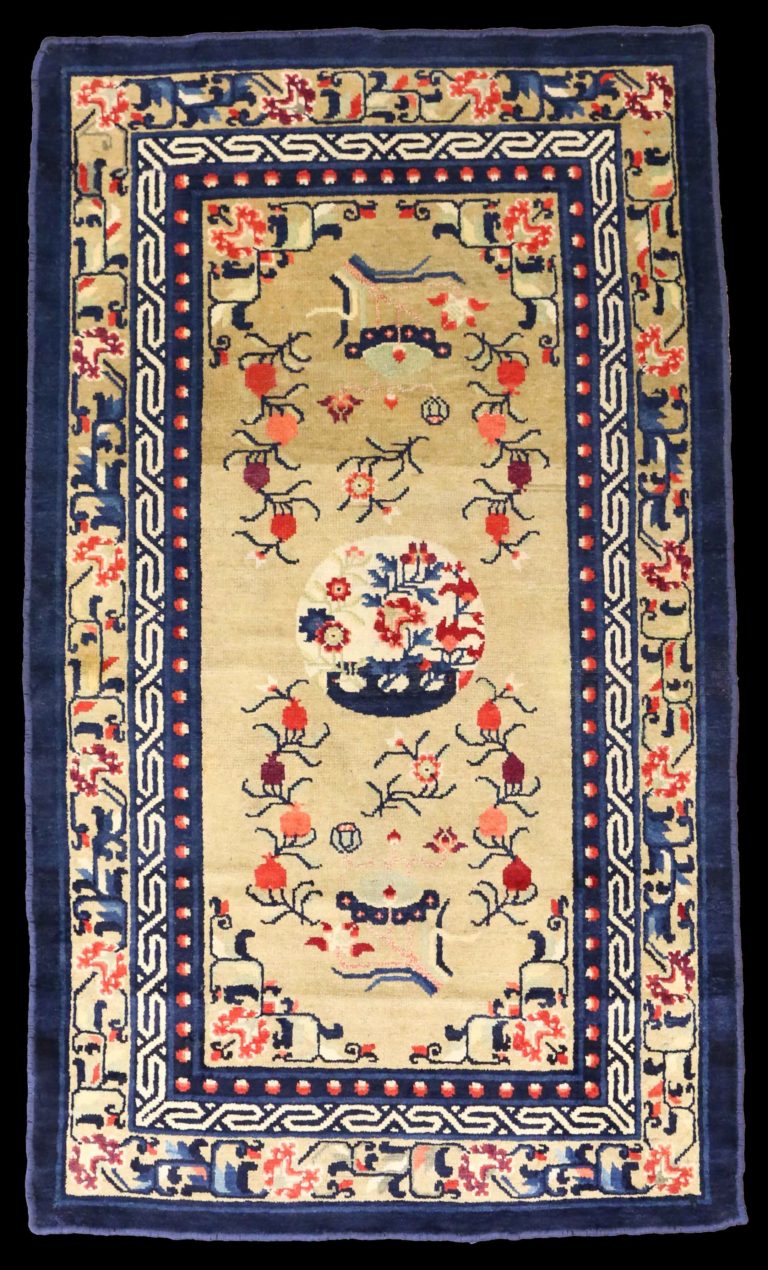 Antique Chinese Rug C. John