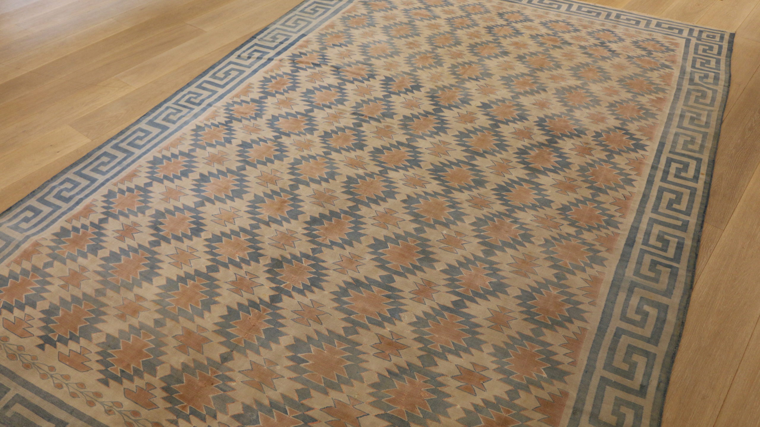 Indian Dhurrie Carpet C. John