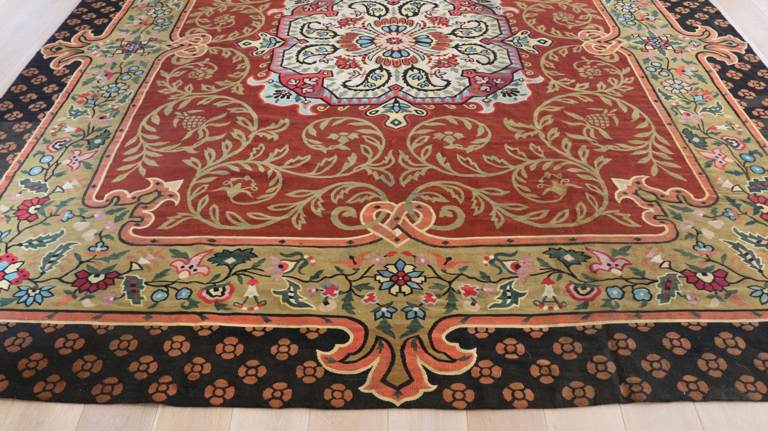 French Aubusson Carpet C. John