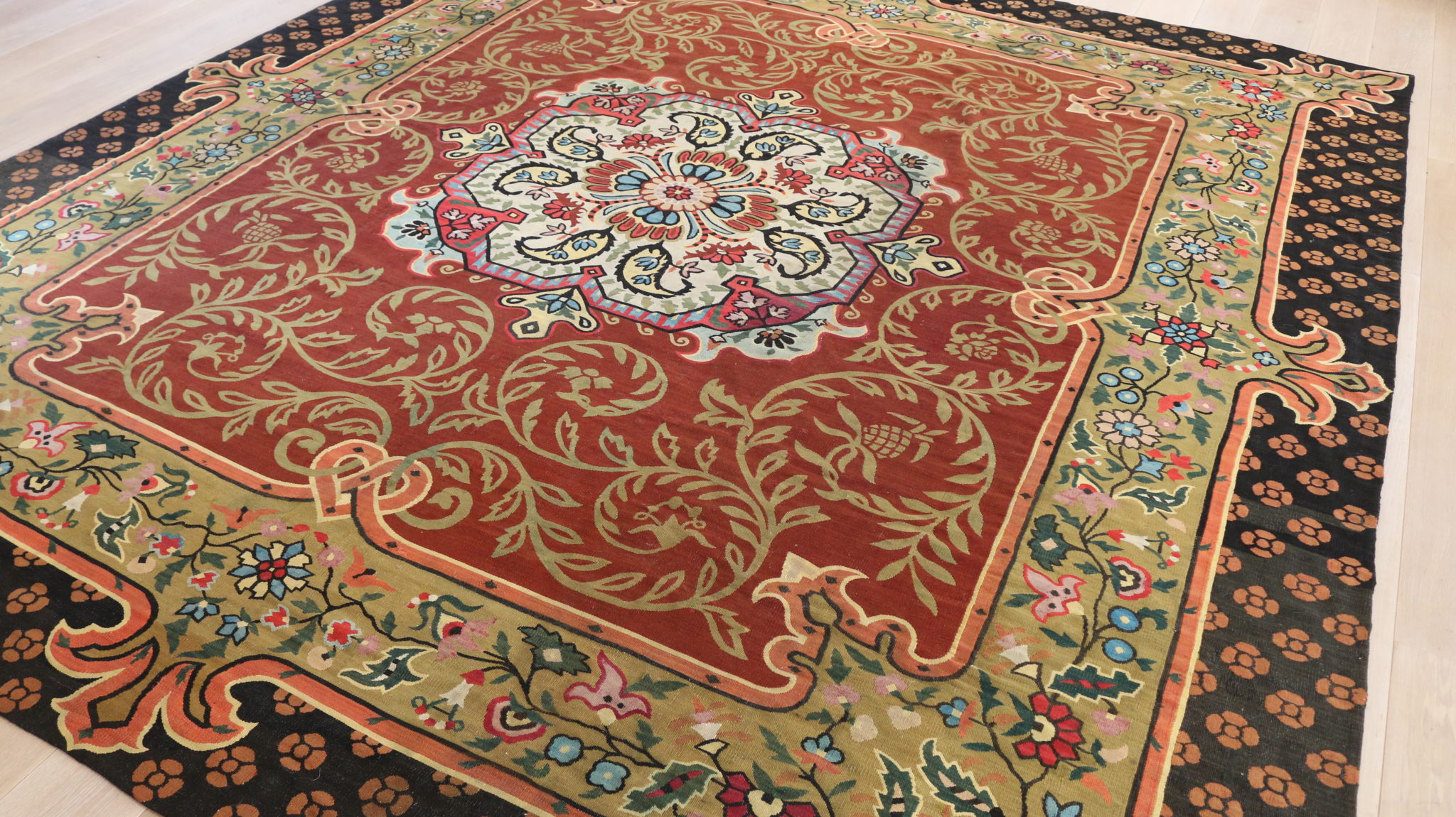 French Aubusson Carpet C. John