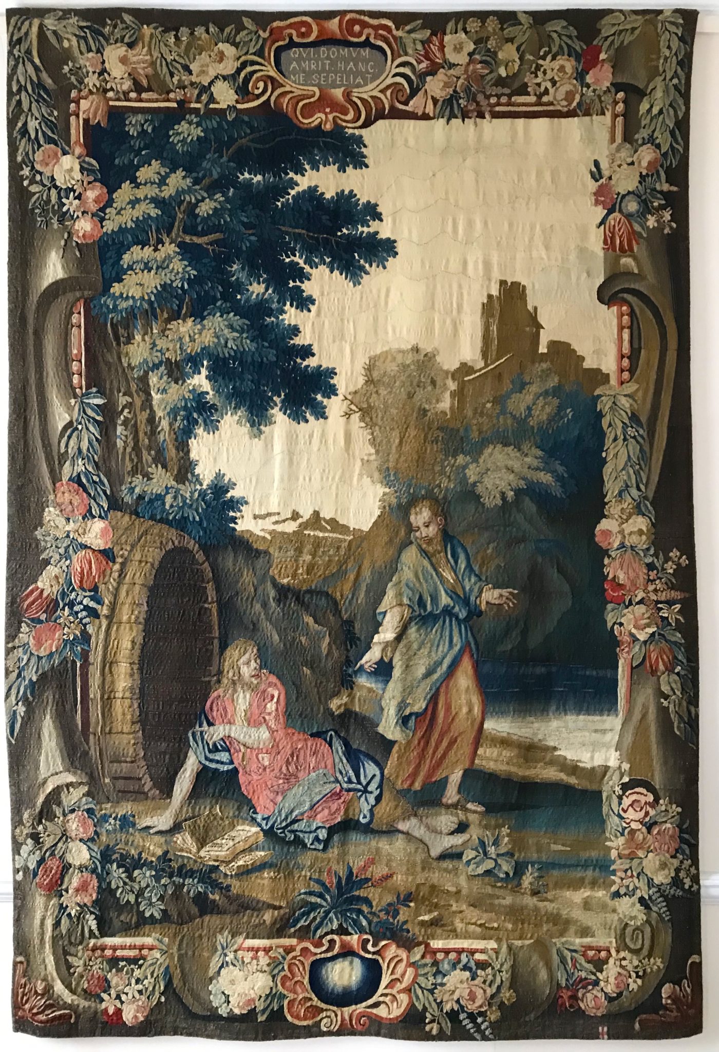 Late 17th Century English Mortlake Tapestry, Diogenes C. John